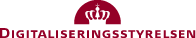 Digitaliseringsstyrelsen logo, go to detail