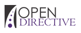 Open Directive logo, go to web