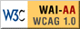 WAI AA certification banner